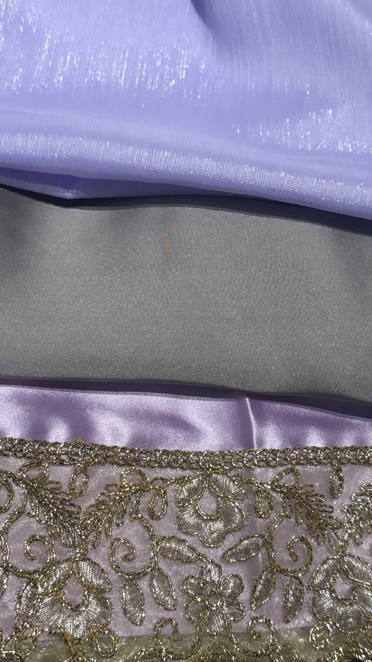 Silver and Lilac Bridesmaid Dirac