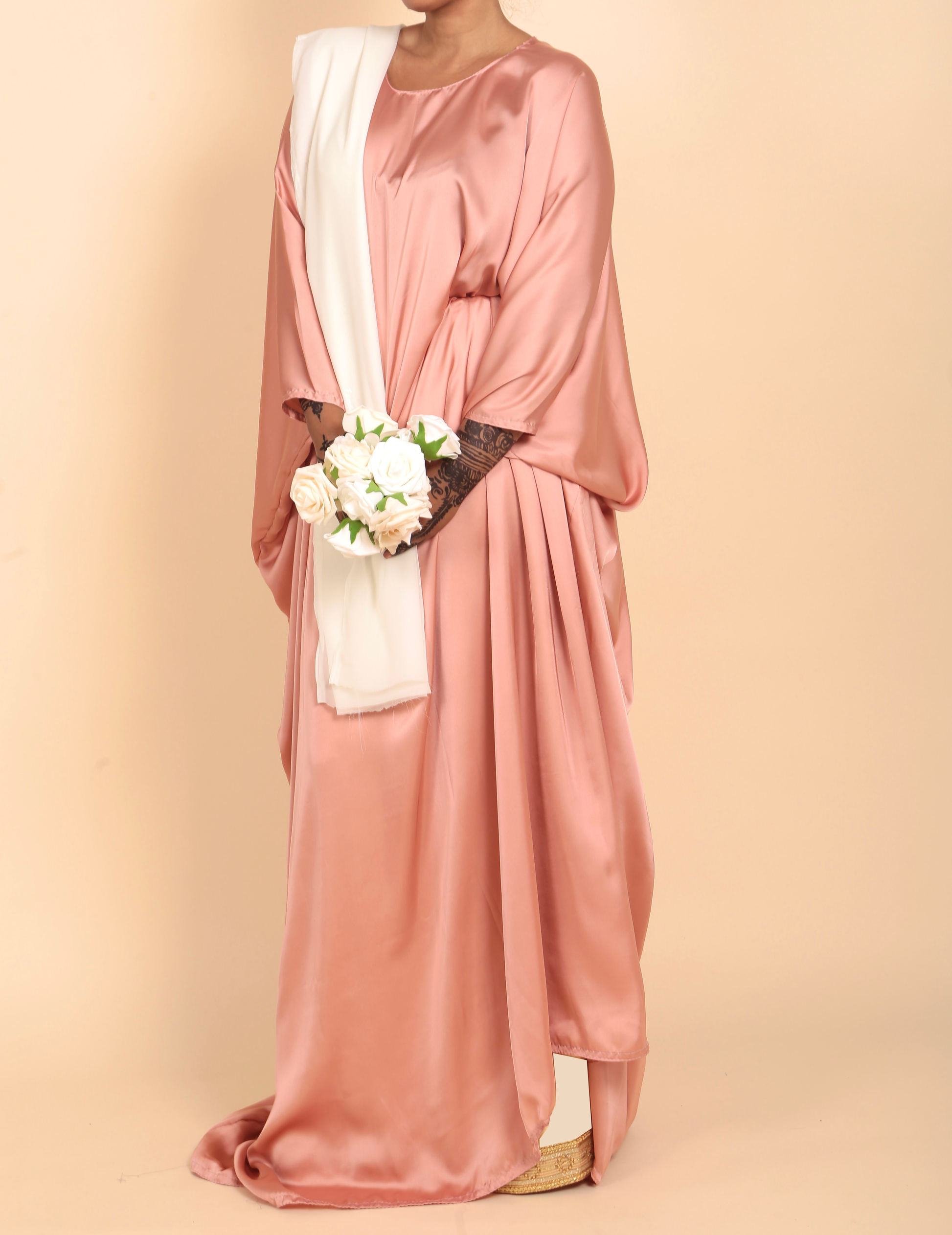 Peaches and outlet cream bridesmaid dresses