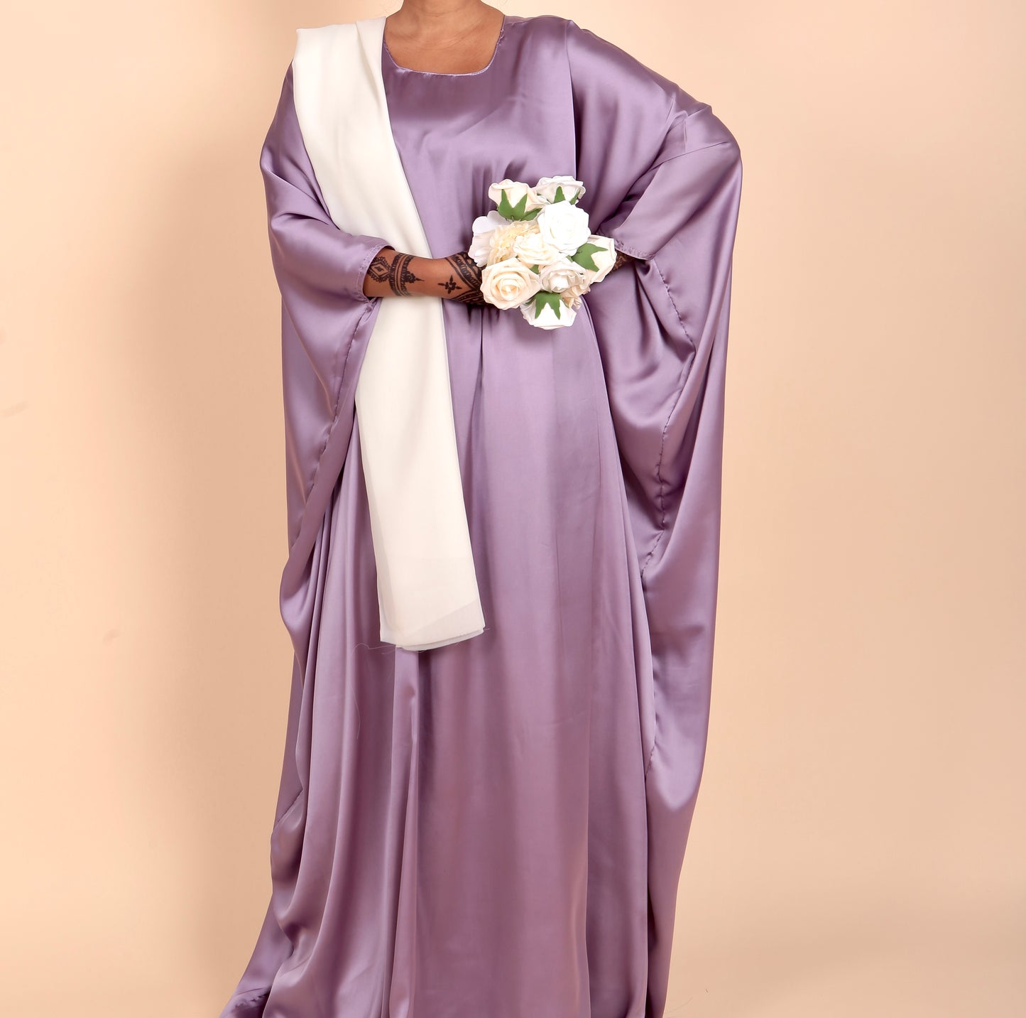 Lilac & White Bridesmaid Dirac